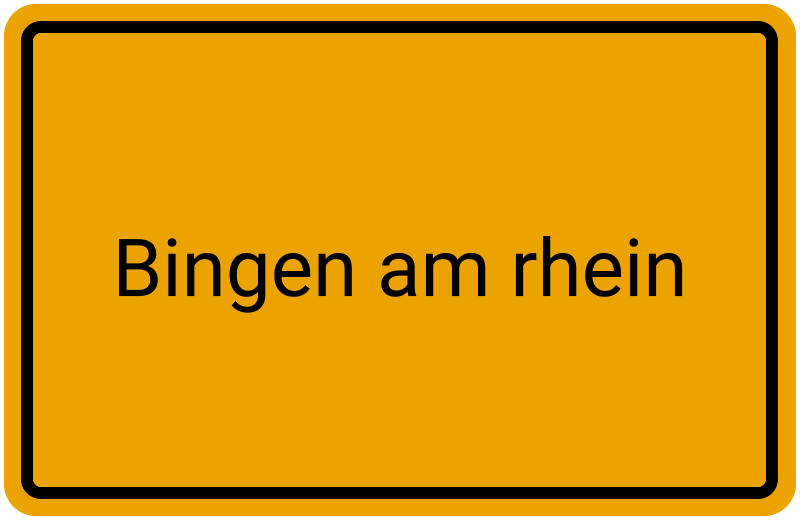 Meldebestätigung Bingen am Rhein